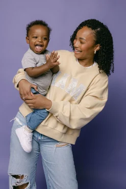 Beige 'Mama' Sweatshirt