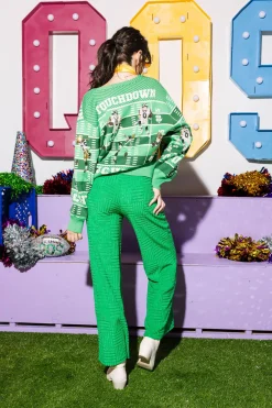 Black & Gold Touchdown Cardigan