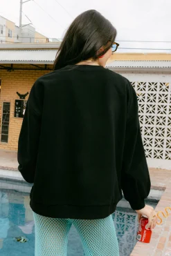 Black Multi Coca-Cola® Palm Tree Sweatshirt