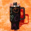 Black Multi Ghost Tumbler
