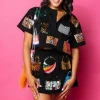 Black Queen of Purses Skort