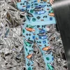 Blue Ski Signs Joggers
