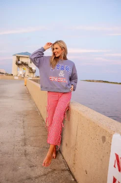 Blue 'Stars & Sparkles' Sweatshirt