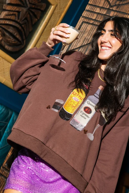 Brown Espresso Martini Sweatshirt