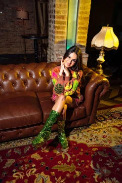 Brown Fall Leaves Sweatshirt