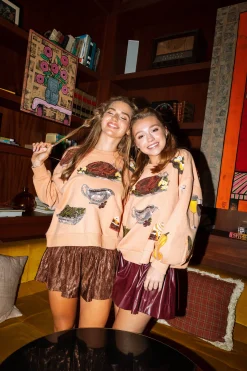 Copper Wavy Swing Shorts