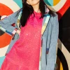 Denim Rainbow Blazer