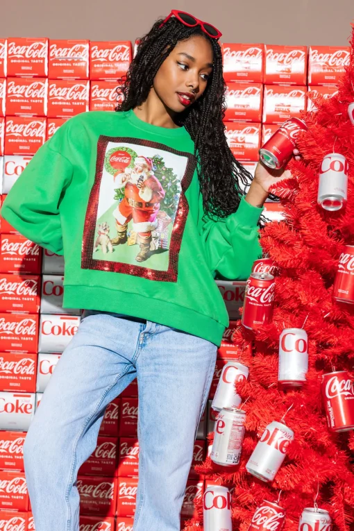 Green Santa Coca-Cola® Sweatshirt