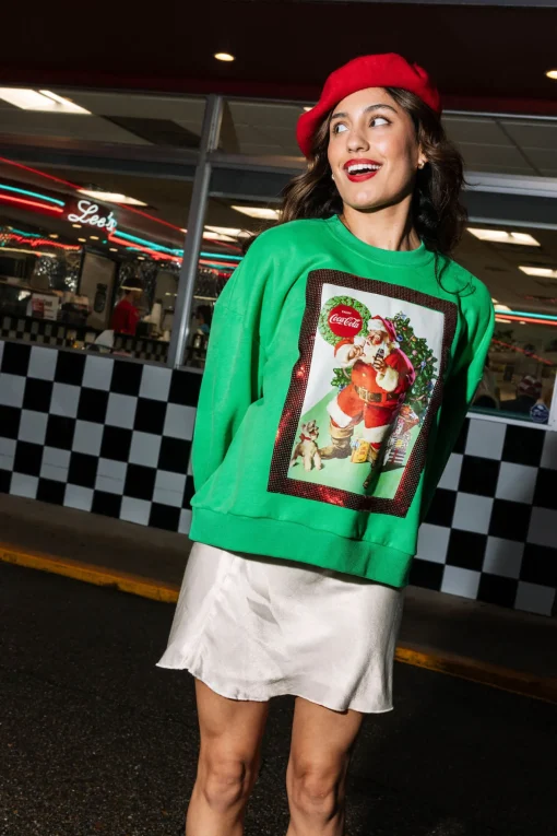 Green Santa Coca-Cola® Sweatshirt