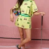 Green Scattered Golf Icon Top