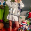 Grey & Gold Scattered Nutcracker Sweatshirt