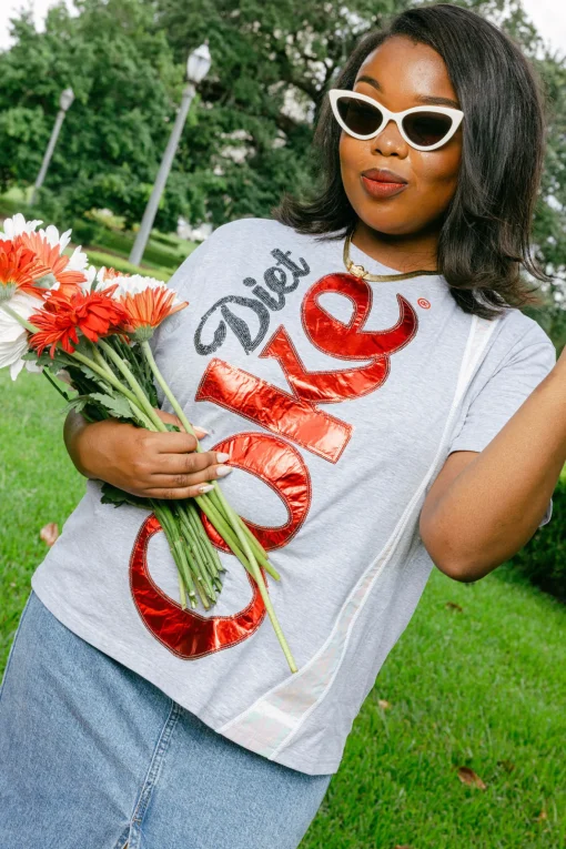 Grey Diet Coke® Logo Tee