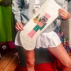 ITES x Sami Riccioli x Queen of Sparkles White Serving Medium Skin Nutcracker Stocking