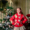 Kids Red Little Debbie Trees Sweatshirt