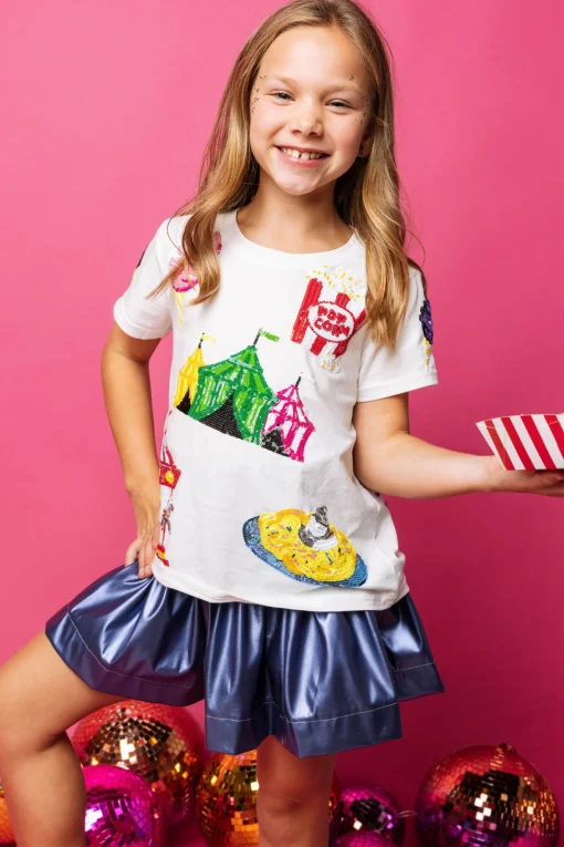 Kids White Fair Icon Tee