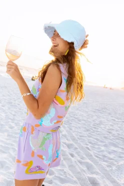 Lavender Multi Bird Skirt