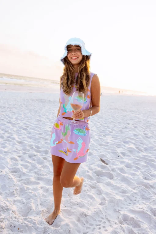 Lavender Multi Bird Tank