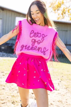 Let's Go Queens Sweater Tank