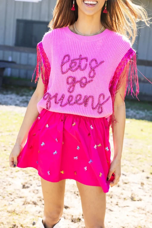 Let's Go Queens Sweater Tank