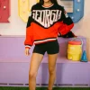 Licensed Two Toned Holographic Georgia Sweatshirt