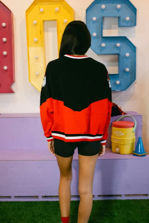 Licensed Two Toned Holographic Georgia Sweatshirt