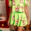 Light Green Gingerbread Houses Top