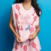 Light Pink Rose In The USA Sweater Vest