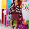 Maroon & White Go Fight Win Cardigan