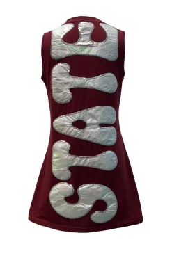 Maroon Iridescent 'Hail State' Tank Dress - Licensed
