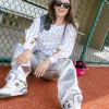 Navy Batter Up Queen Sweatshirt