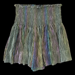 Olive Pleat Swing Short