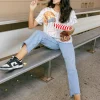 Orange Batter Up Tee