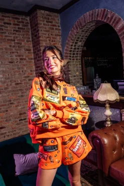 Orange Queen of Candy Short