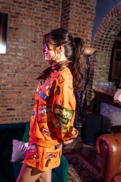 Orange Queen of Candy Short