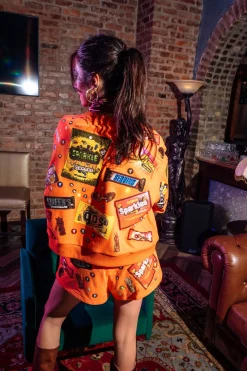 Orange Queen of Candy Short