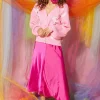 Pink Bunny Cardigan