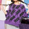 Purple Crawling Horned Frogs Sweatshirt