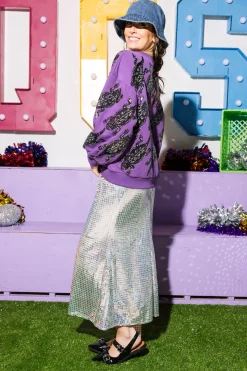 Purple Crawling Horned Frogs Sweatshirt