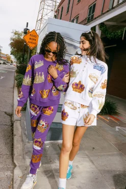 Purple Crown Jogger