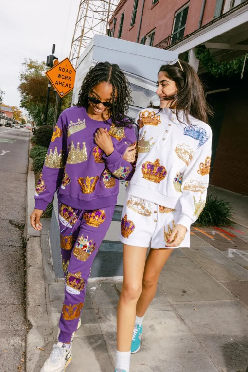 Purple Crown Jogger