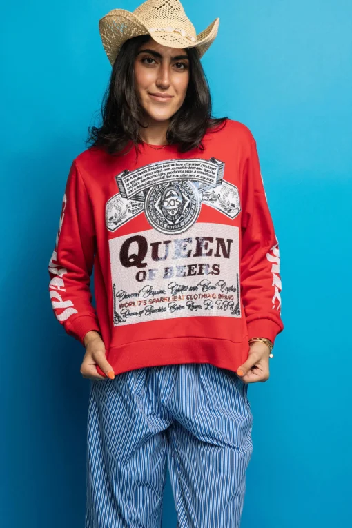 Queen of Beers Sweatshirt