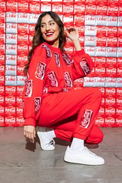 Red Coca-Cola® Can Joggers