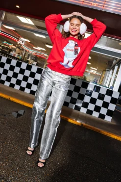 Red Coca-Cola® Polar Bear Sweatshirt