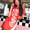 Red Coca-Cola® Tee Dress