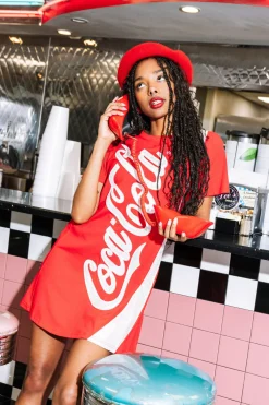 Red Coca-Cola® Tee Dress