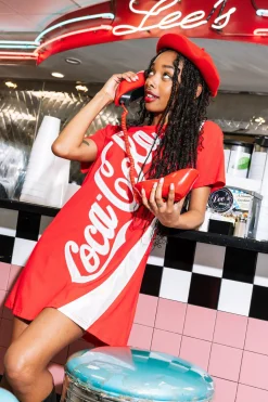 Red Coca-Cola® Tee Dress