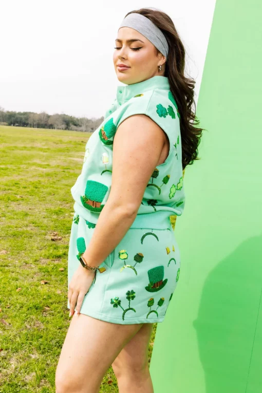 St. Patrick's Day Sunglass, Hat & Headband Icon Tank