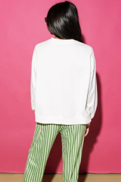 White 'Bride' Sweatshirt