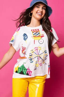 White Fair Tee