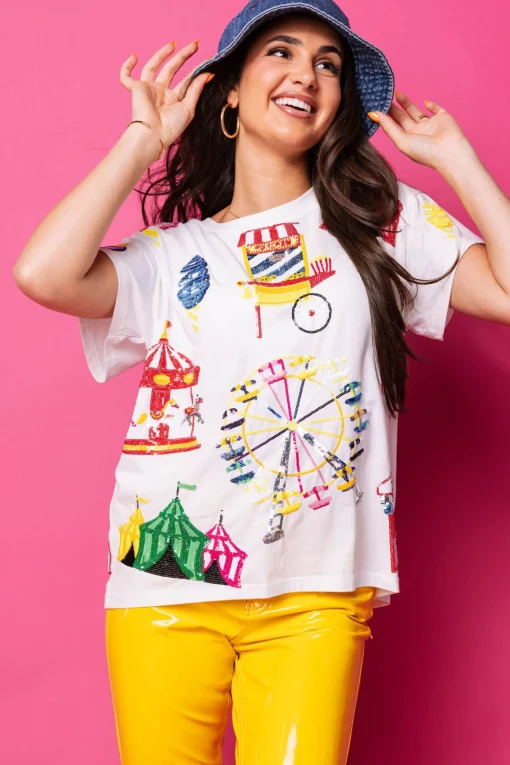 White Fair Tee